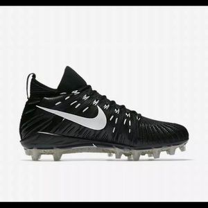 Nike Mens Alpha Menace Elite Football Cleats Black White 871519-010 Mens Size 10